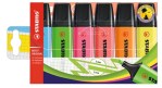 STABILO BOSS ORIGINAL, markeerstift, etui met 6 kleuren