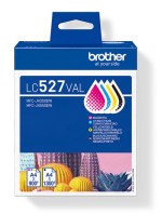 Brother LC527VAL inktcartridge 4 stuk(s) Origineel Zwart, Cyaan, Magenta, Geel - Afbeelding 2