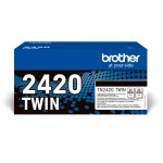 Brother TN-2420TWIN tonercartridge 2 stuk(s) Origineel
