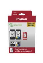 Canon PG-545 & CL-546 - 8287B008 inktcartridge 2 stuk(s) Origineel Zwart, Cyaan, Magenta, Geel