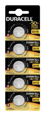 Duracell 072022 huishoudelijke batterij Wegwerpbatterij CR2016 Lithium