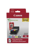 Canon 551XL Multipack inktcartridge 4 stuk(s) Origineel Hoog (XL) rendement Zwart, Cyaan, Magenta, Geel - Afbeelding 2