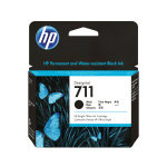HP 711 zwarte DesignJet inktcartridge, 80 ml