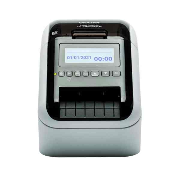 Brother QL-820NWB labelprinter Direct thermisch Kleur 300 x 600 DPI 176 mm/sec Bedraad en draadloos Ethernet LAN DK Wifi Bluetooth